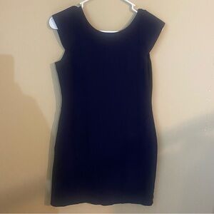 Navy Blue Monteau Mini Dress Size Large